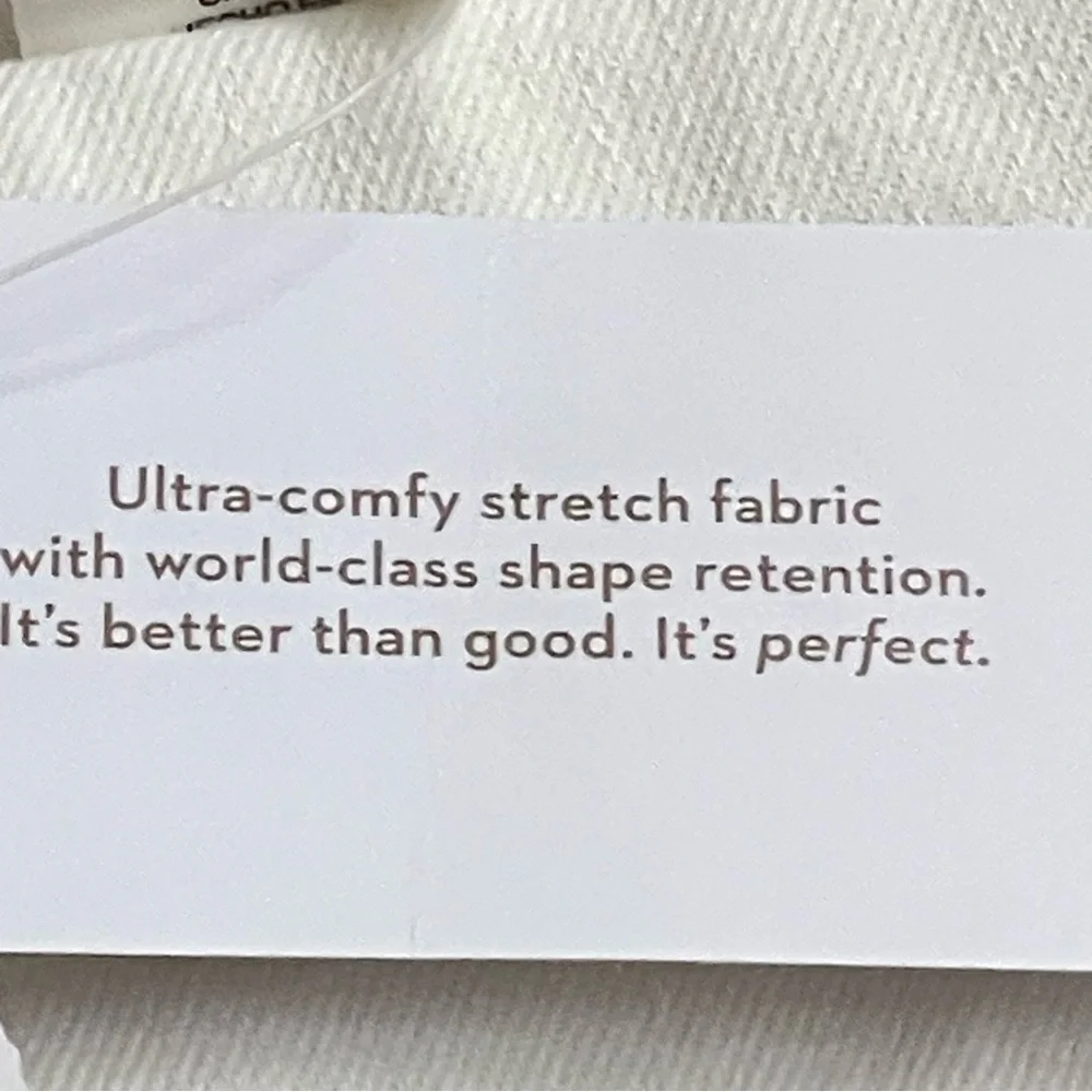 NWT Chico’s  Size 4 US 20 Perfect Stretch Girlfriend Straight Leg Ankle Pants - Picture 7 of 16